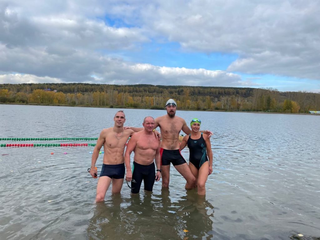 В Кемерове состоялся фестиваль по плаванию в холодной воде