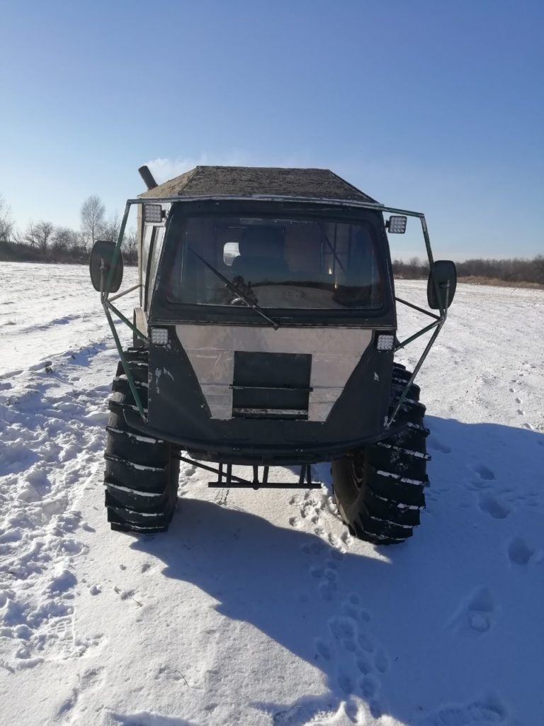 Житель Мариинска собирает мощные монстр-траки