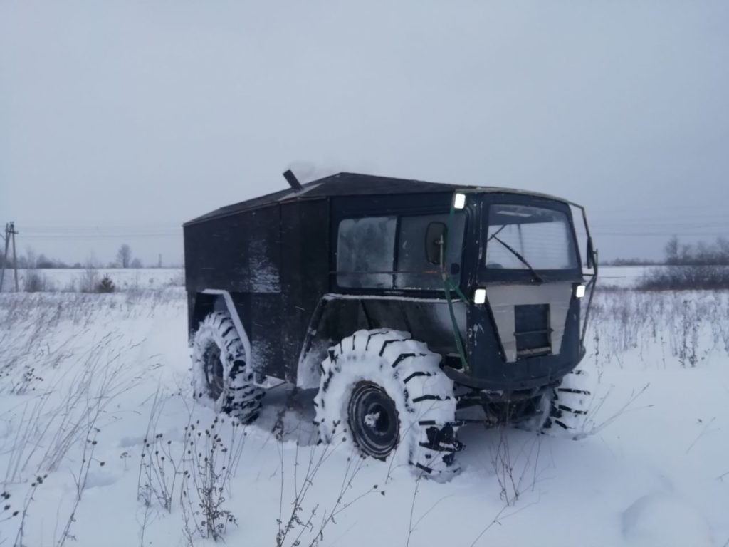 Житель Мариинска собирает мощные монстр-траки