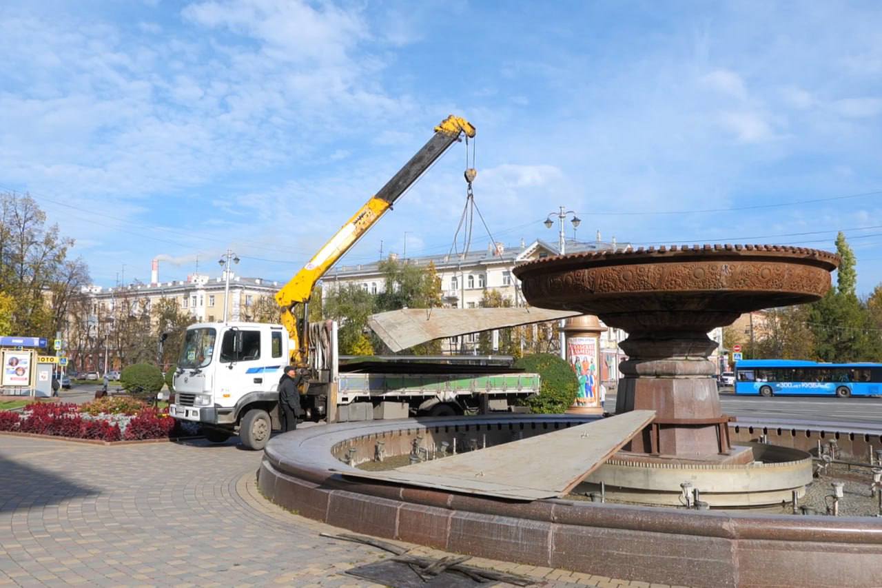 Кемеровские фонтаны переходят на «зимний режим»