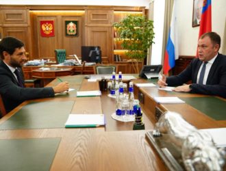 Илья Середюк встретился с представителем Кузбасса в Совете Федерации Алексеем Синицыным