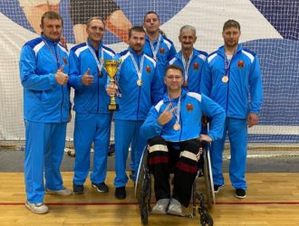 Сборная Кузбасса завоевала бронзу чемпионата России по волейболу сидя