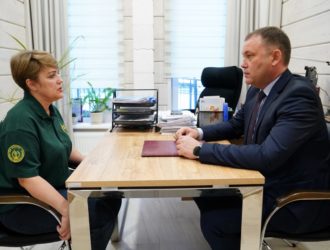 Илья Середюк провел рабочую встречу с председателем регионального Комитета семей воинов Отечества