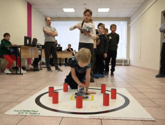 В Кузбассе прошли соревнования мобильных роботов
