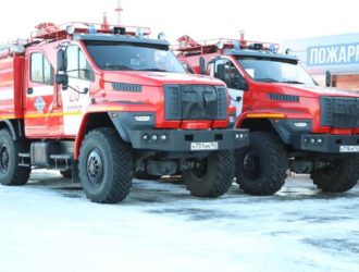В Тяжинском округе открыли новое пожарное депо
