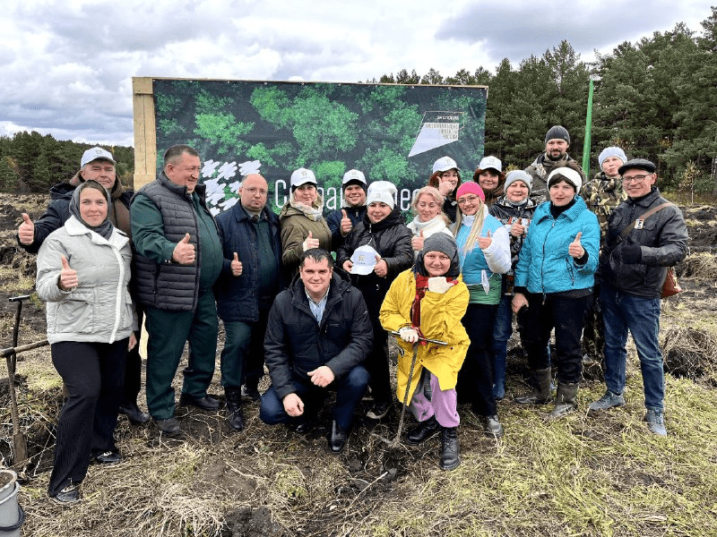 Кузбасс вошел в число лучших регионов России по количеству высаженных деревьев в рамках акции «Сохраним лес»