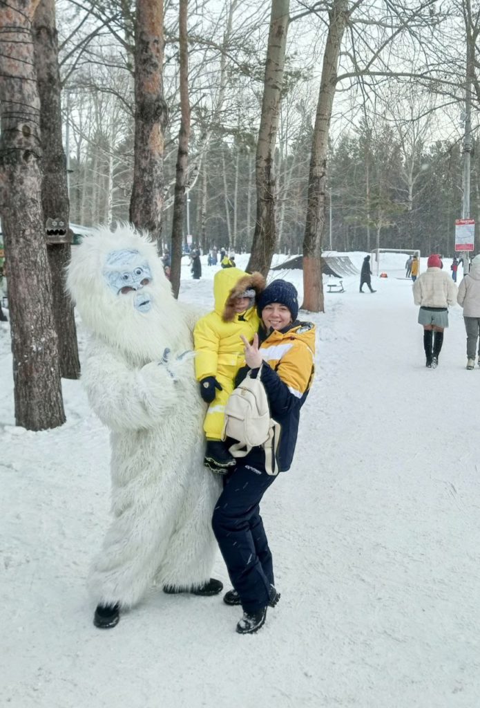 В Прокопьевске весело отметили праздник с Йети