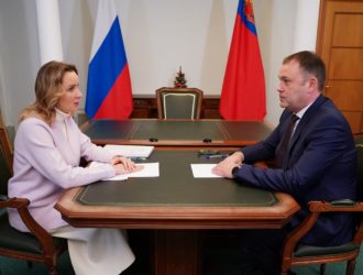 Губернатор Кузбасса встретился с уполномоченным при президенте РФ по правам ребенка