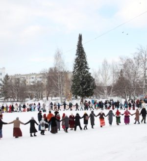 В Кузбассе прошел XII межрегиональный фольклорный фестиваль «Крещенские вечерки»