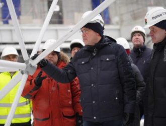 Илья Середюк проверил стройку нового музейно-театрального комплекса
