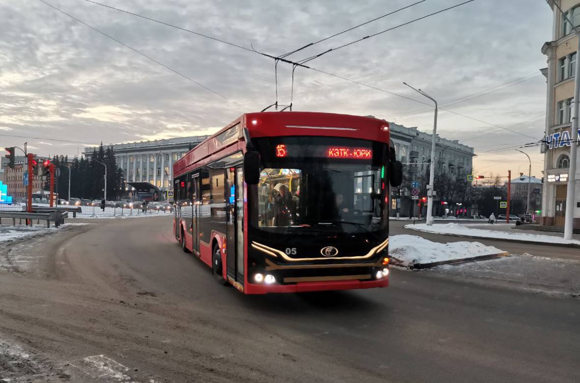 В Кемерове у двух троллейбусов по будням увеличили количество рейсов