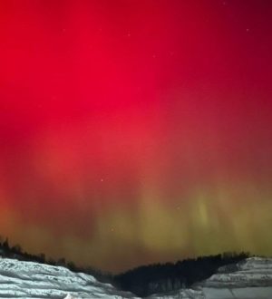 Кузбассовцы могли видеть северное сияние