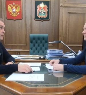 Илья Середюк провел встречу с мэром Кемерова Дмитрием Анисимовым