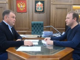 Илья Середюк провел встречу с мэром Кемерова Дмитрием Анисимовым