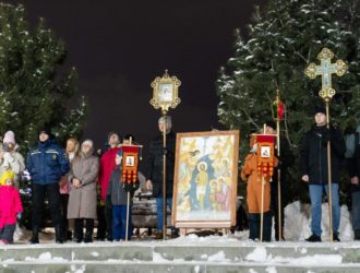 Губернатор Кузбасса поздравил жителей с Крещением Господним