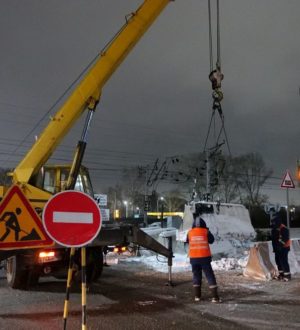 В Кемерове перекрыли движение через путепровод на въезде в Пионер