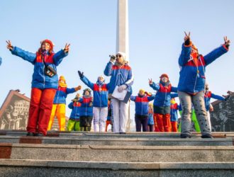 «Снежный десант РСО. Десант Победы» в Кузбассе: более 280 студентов открыли сезон помощи и добрых дел