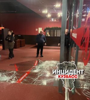 В Кемерове на концерте известного блогера из-за давки разбили стеклянные двери
