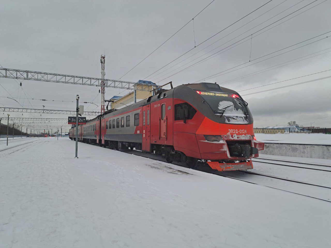 На маршруте электропоезда Кемерово – Барзас появится новая остановка