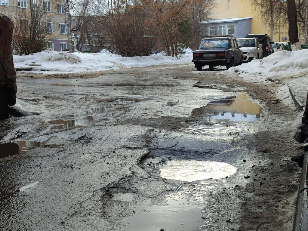 Дождливый январь: фоторепортаж необычного потепления в Кемерове