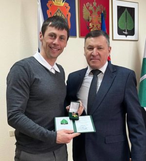 Вице-чемпиону Олимпиады Александру Бессмертных присвоено звание «Почетный гражданин города Березовский»