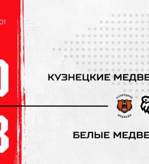 «Кузнецкие Медведи» всухую проиграли сопернику из Челябинска