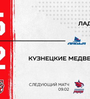 «Кузнецкие Медведи» проиграли матч в Тольятти