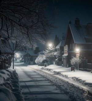 После вмешательства прокуратуры в кузбасском поселке сделали освещение