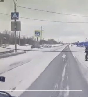 В Новокузнецке автобус насмерть сбил пешехода