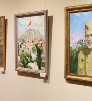 В Кемерове начала работу выставка кузбасских художников «Лики Победы»