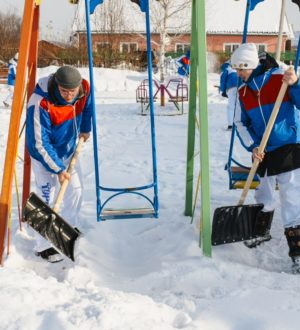 Акция «Снежный десант РСО. Десант Победы» в Кузбассе завершена