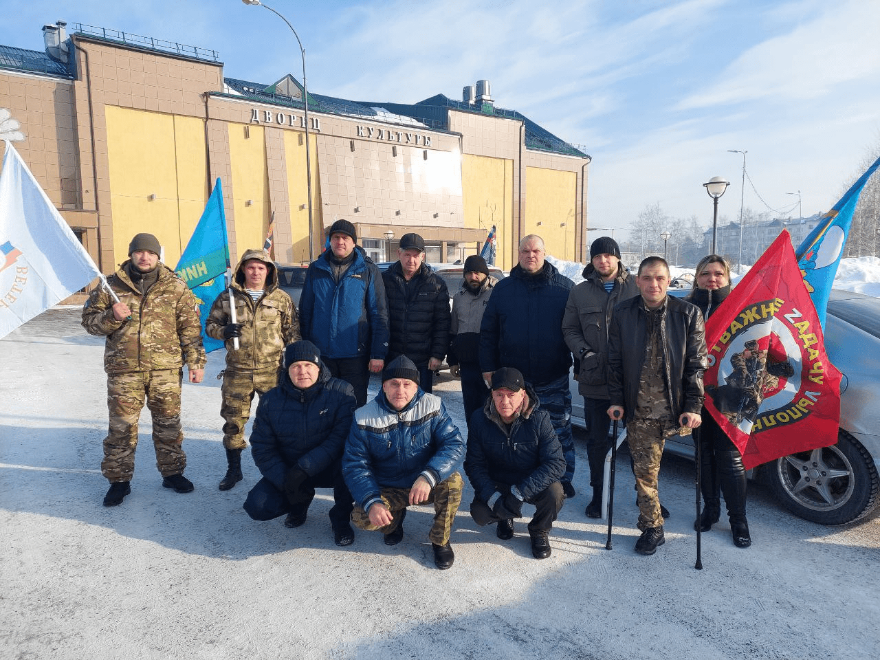 В Тайге прошёл автопробег, посвящённый Дню защитника Отечества   