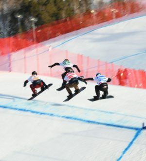 Кемеровчанка Кристина Пауль завоевала золото на этапе Кубка России по сноуборду