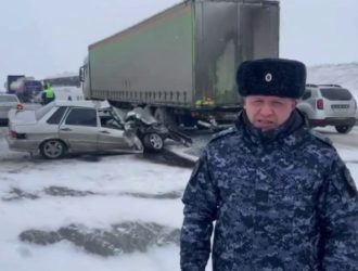 На трассе «Кемерово – Новокузнецк» ограничили движение из-за массового ДТП