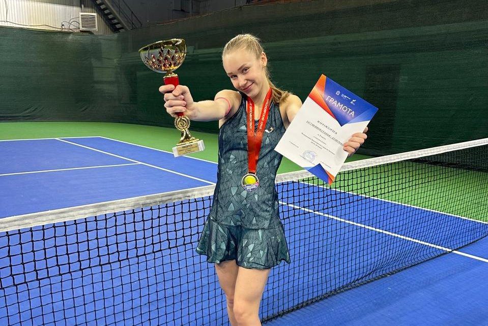 Кемеровчанка Софья Загуменнова выиграла чемпионат Красноярского края по теннису