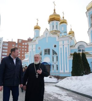 Глава Кемерова побывал в воскресной школе