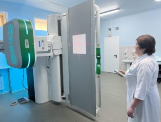 В Новокузнецкой городской больнице ввели в эксплуатацию современный рентген-аппарат