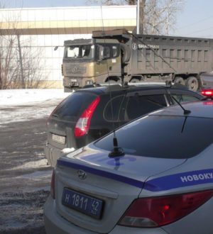 С начала года в Кузбассе выявили 85 случаев сокрытия госномеров на грузовиках