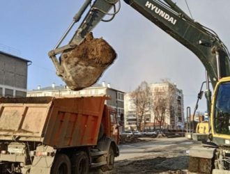 В Кемерове продолжается капитальный ремонт улицы Инициативной