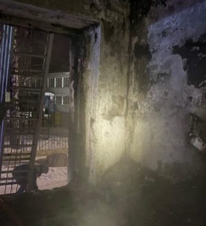 В Кемерове случился пожар, спасли 16 человек