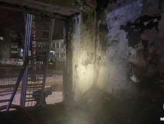 В Кемерове случился пожар, спасли 16 человек