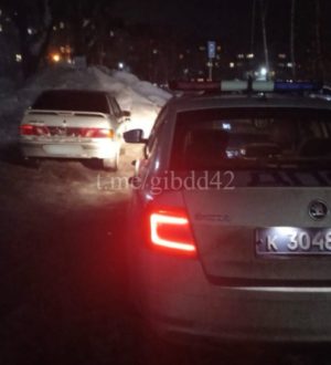 В Междуреченске задержали несовершеннолетнего водителя