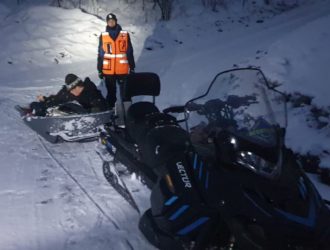 В Междуреченске подростки заблудились, катаясь на сноубордах