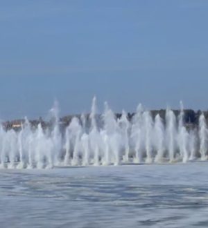 В Кемерове на Томи подорвали лед