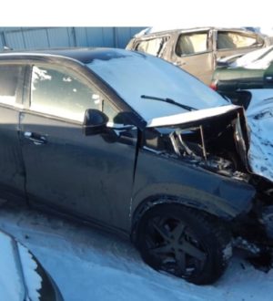 Угнал автомобиль и врезался в столб: в Белове задержали подозреваемого из Ульяновской области