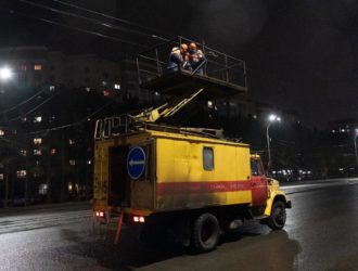 В Кемерове начались работы по переносу пункта энергоподпитки троллейбусов на проспекте Шахтеров