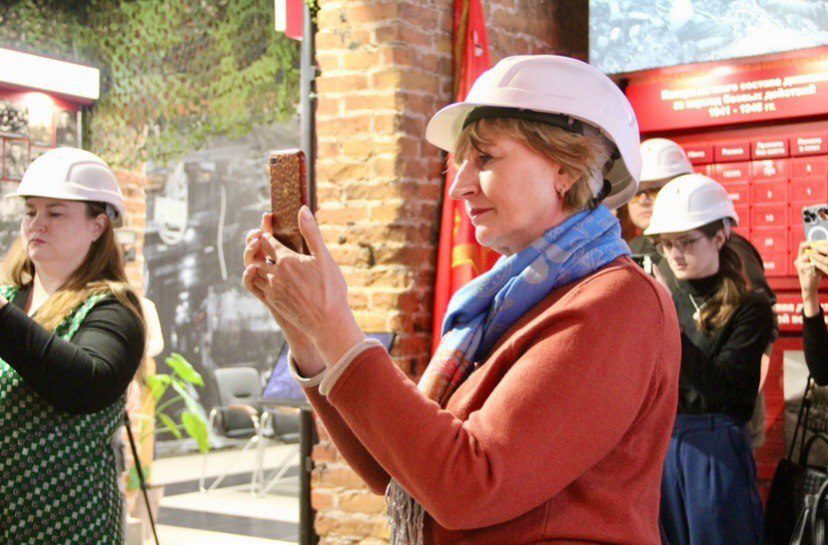 В «СУЭК-Кузбасс» состоялся пресс-тур, посвященный подготовке к 80-летию Победы