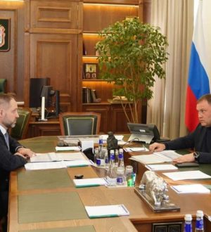 Илья Середюк встретился с новым мэром Белова