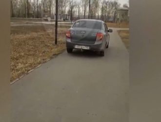 Заехавшую в городской парк автолюбительницу оштрафовали в Ленинске-Кузнецком