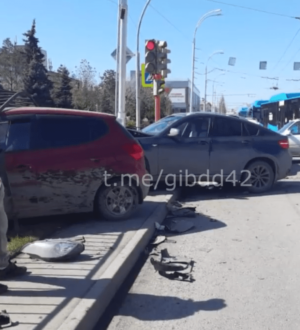 Пять иномарок пострадали в ДТП в Кемерове